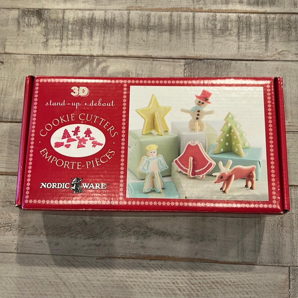 3D Nordic Ware Cookie Cutters